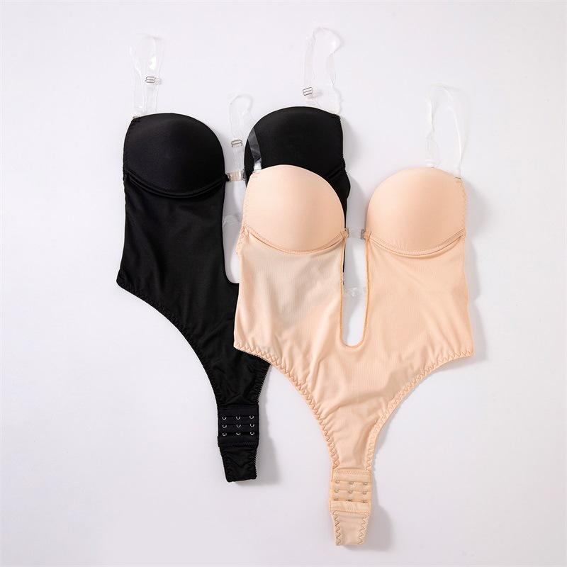 body invisible y reductor con sujetador push up para mujeres