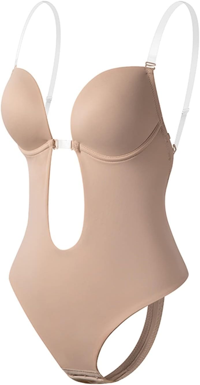 body invisible y reductor con sujetador push up para mujeres