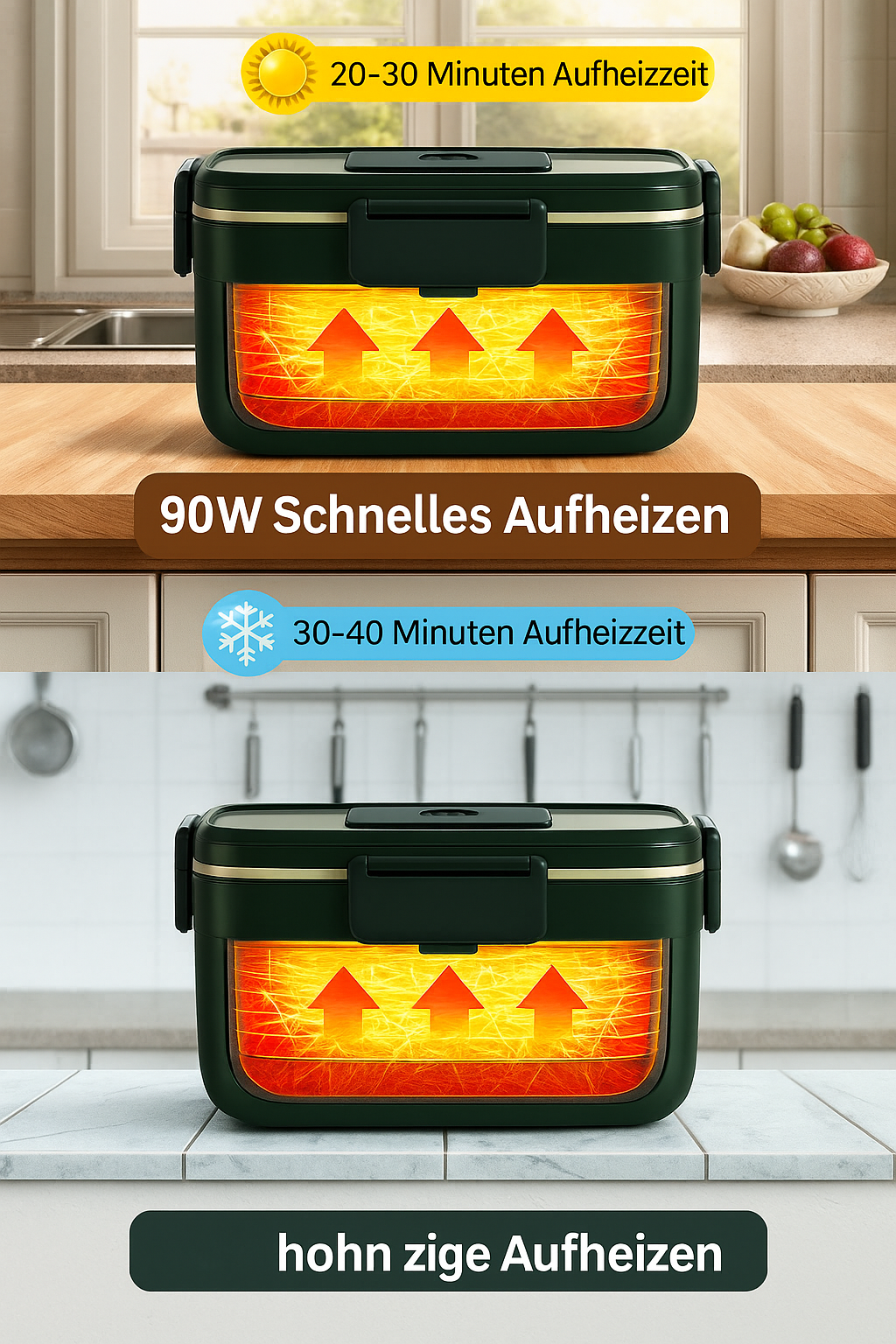 Luexlool beheizte Lunchbox